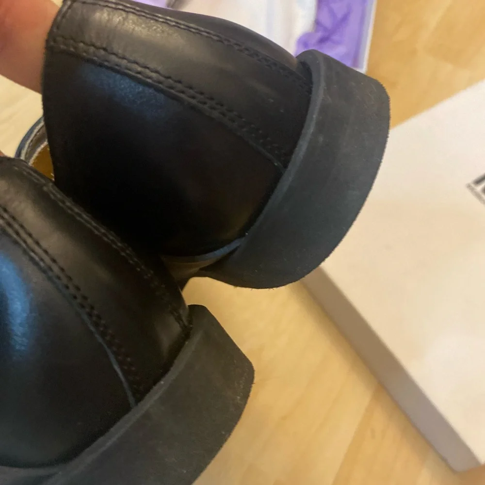 NWT MM6 Maison Margiela Elastic Strap Derby Oxfords - Size 40